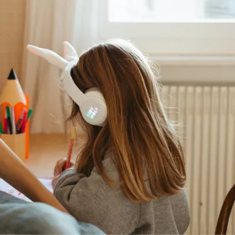   Kidywolf bluetooth gyerek fejhallgató - Nyuszi - Kidyears Rabbit