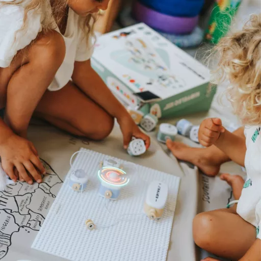 Kidywolf áramkör építő készlet - Haladó szett 18 elemmel - Kidyelec Expert