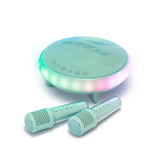  Kidywolf karaoke szett 2 mikrofonnal - Zöld - Kidykaraoke Green
