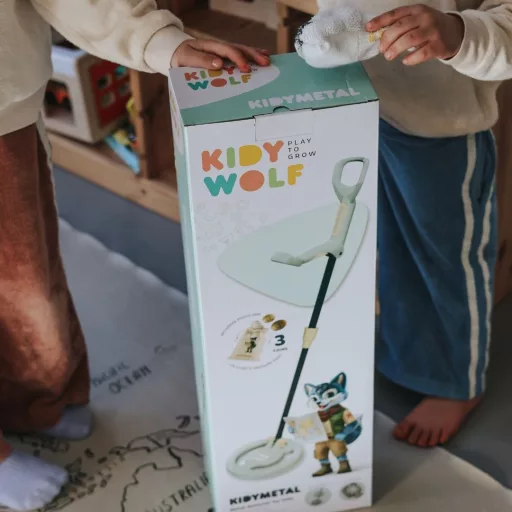 Kidywolf fémdetektor gyerekeknek - Zöld - Kidymetal Green