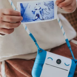 Kidywolf instant fényképezőgép - Kék - Kidyprint Blue