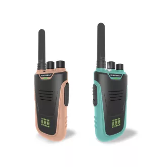   Kidywolf walkie talkie gyerekeknek - Púder-türkiz - Kidytalk Nude-Cyan