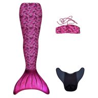 Kuaki Mermaids sellőuszony - Pink szett (3 db-os)