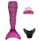 Kuaki Mermaids sellőuszony - Pink szett (3 db-os)