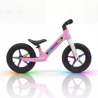 Kick'n'Roll LED-es futóbicikli - Pink