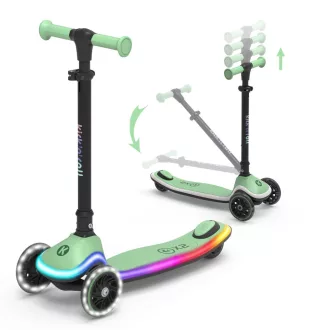 Kick'n'Roll X2 LED roller - Green