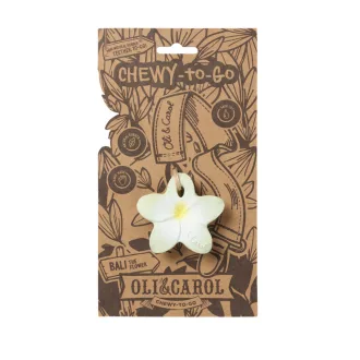 Oli & Carol természetes mini rágóka - Hawaii virág