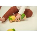 Oli & Carol tologatós kisautó - Citrom