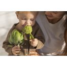 Oli & Carol természetes csörgő rágóka - Articsóka