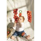 Oli & Carol természetes csörgő rágóka - Koktélparadicsom