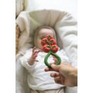 Oli & Carol természetes csörgő rágóka - Koktélparadicsom