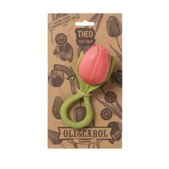 Oli & Carol természetes rágóka - Tulipán