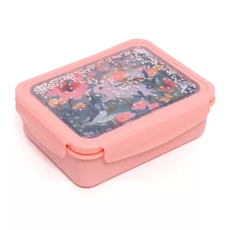 Petit monkey uzsonnásdoboz - Bento nyuszi rózsaszín