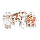 Little Dutch fűzhető kártyák - Little Farm