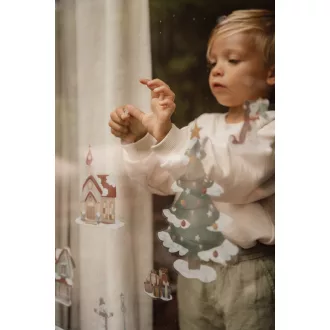 Little Dutch karácsonyi ablak matrica 2024