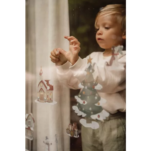 Little Dutch karácsonyi ablak matrica 2024