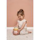 Little Dutch műanyag montessori torony - pink