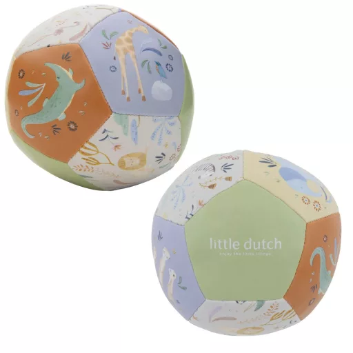 Little Dutch puha labda 12,5 cm - Safari