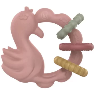 Little Dutch szilikon rágóka - flamingó