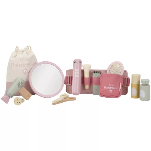 Little Dutch fodrász készlet pink - Csomagolássérült