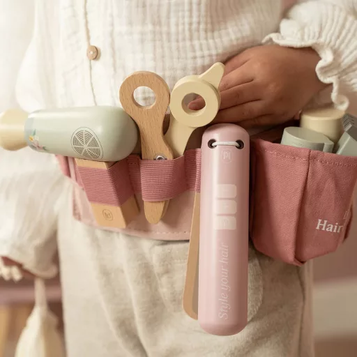 Little Dutch fodrász készlet pink - Csomagolássérült