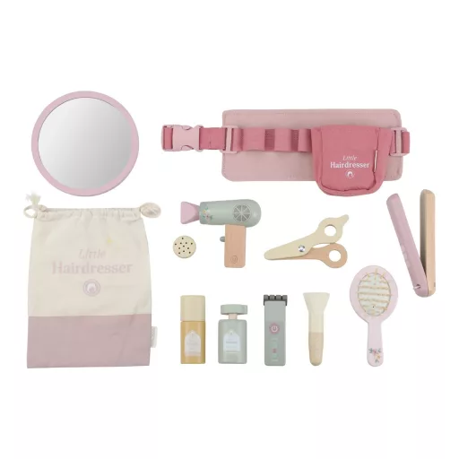 Little Dutch fodrász készlet pink - Csomagolássérült