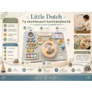Little Dutch fa montessori kormánykerék