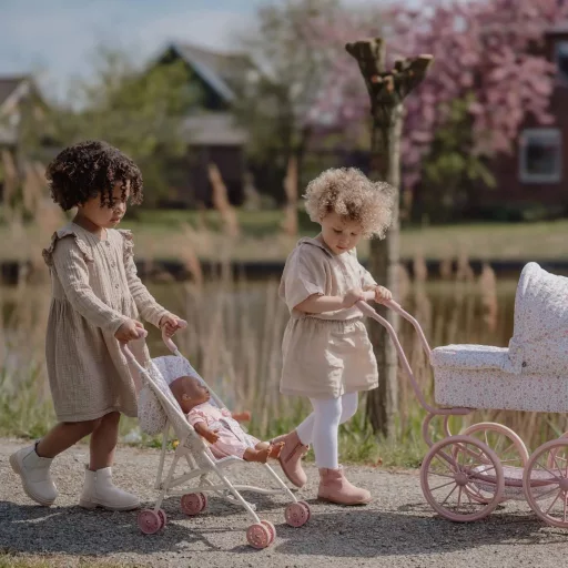 Little Dutch összecsukható babakocsi - Fairy Garden