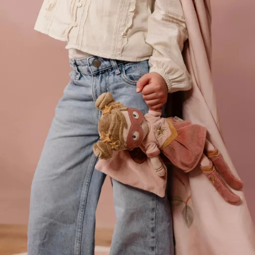 Little Dutch Rosa szuperhős baba - 35 cm