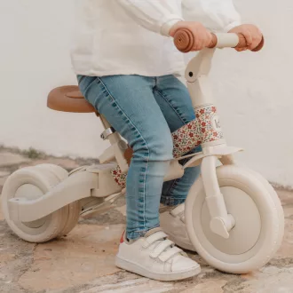 Little Dutch 4 az 1-ben tricikli - Off White