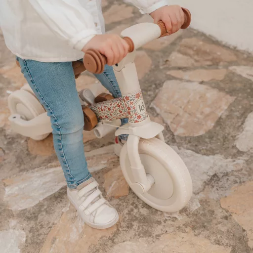 Little Dutch 4 az 1-ben tricikli - Off White