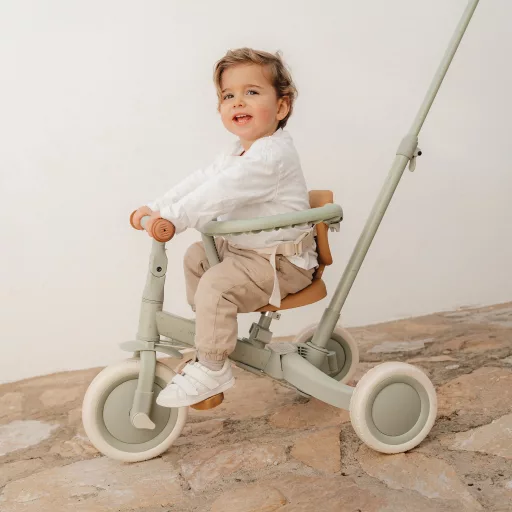Little Dutch 4 az 1-ben tricikli - Off White