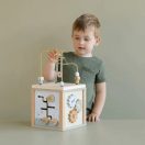 Little Dutch készségfejlesztő kocka - olívazöld FSC