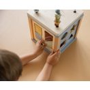Little Dutch készségfejlesztő kocka - kék FSC