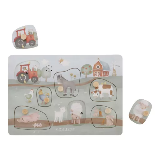 Little Dutch hangos puzzle - Little Farm