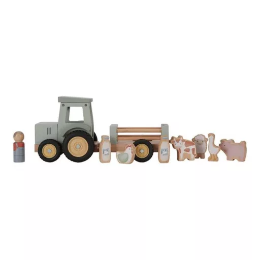 Little Dutch traktor utánfutóval - Little Farm