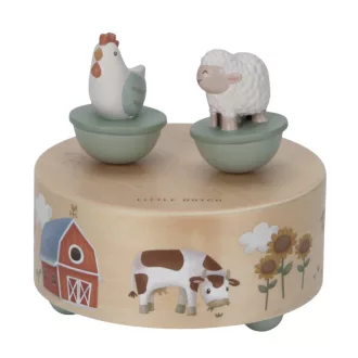 Little Dutch mozgó figurás zenedoboz - Little Farm