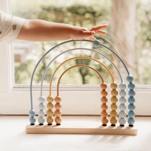 Little Dutch abacus szivárvány - Forest Friends