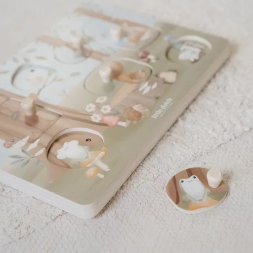 Little Dutch hangos puzzle - Forest Friends