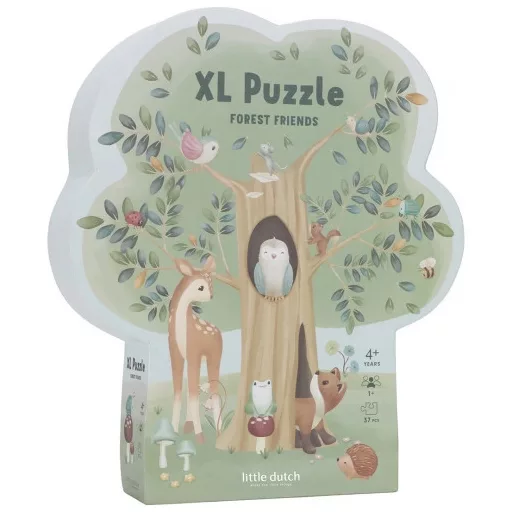 Little Dutch padló puzzle - Forest Friends