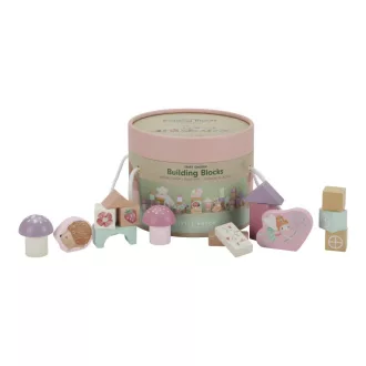 Little Dutch fa építőkocka 50 db - Fairy Garden