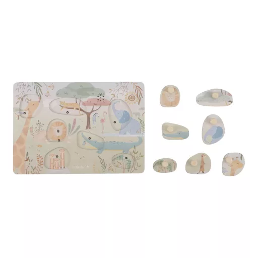 Little Dutch hangos puzzle - Safari Friends