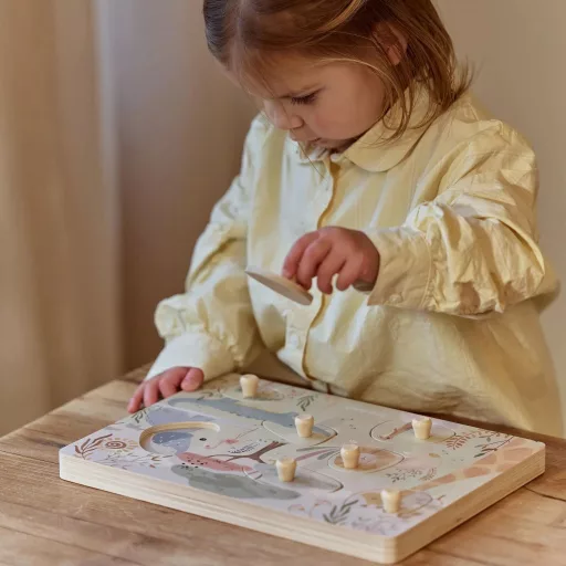 Little Dutch hangos puzzle - Safari Friends