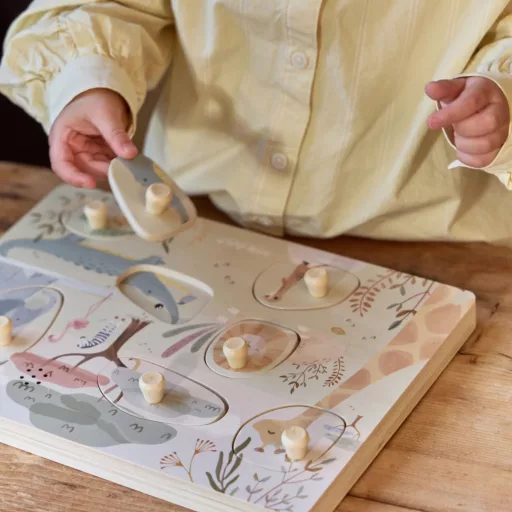 Little Dutch hangos puzzle - Safari Friends