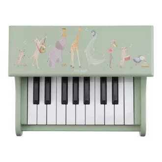 Little Dutch elektronikus zongora zöld - Safari Friends