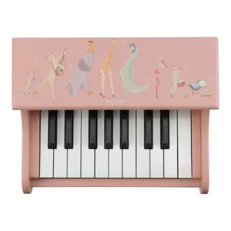 Little Dutch elektronikus zongora pink - Safari Friends