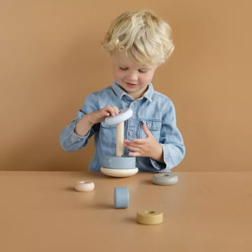 Little Dutch montessori torony - kék