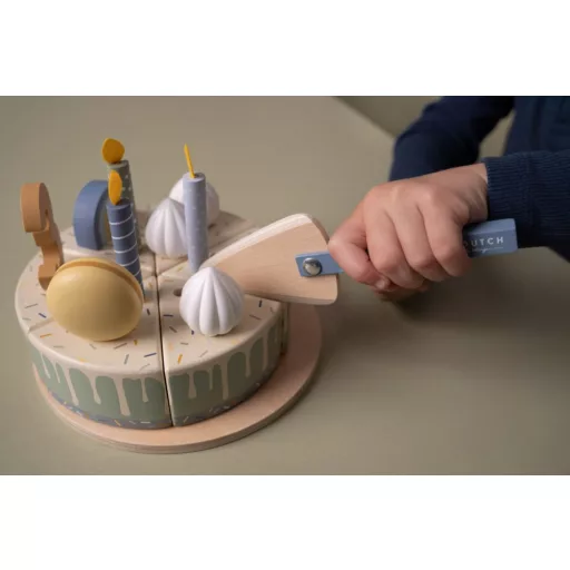 Little Dutch szülinapi torta - kék