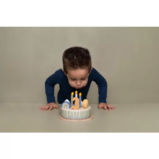Little Dutch szülinapi torta - kék