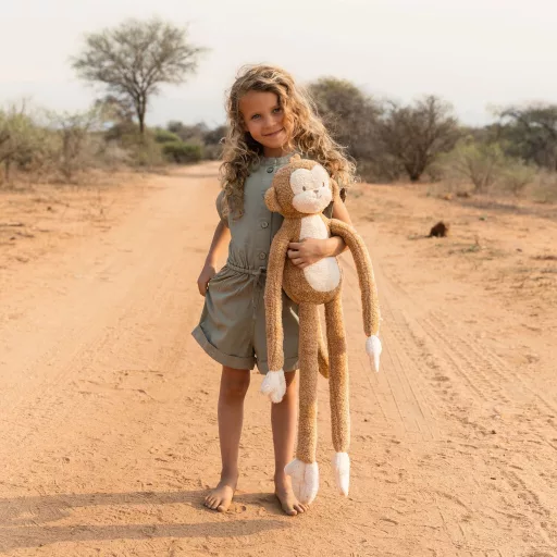 Little Dutch plüss majom XL - Safari Friends